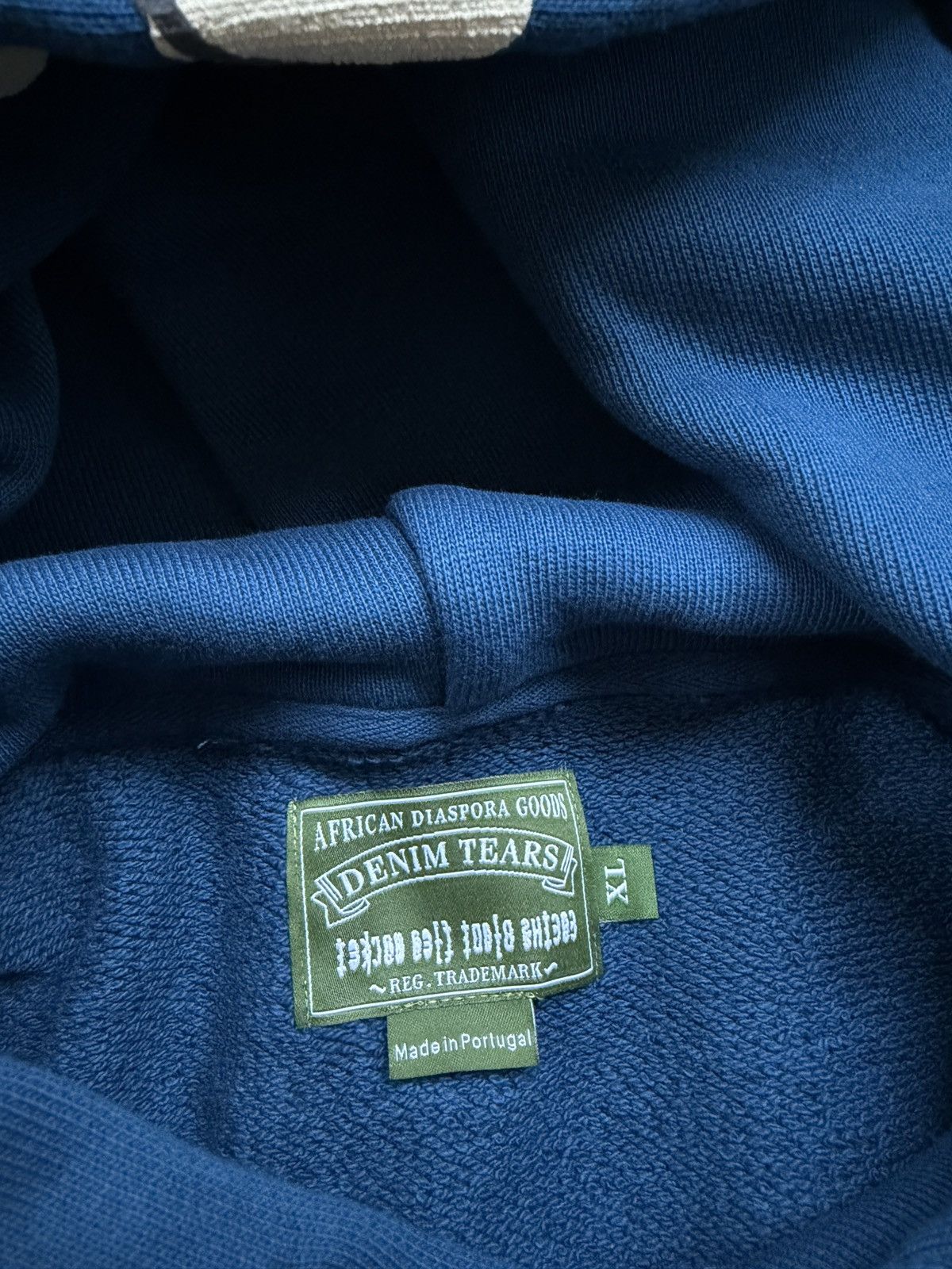 Cactus Plant Flea Market × DENIM TEARS Cactus denim wreath hoodie Size US XL / EU 56 / 4 - 4 Thumbnail