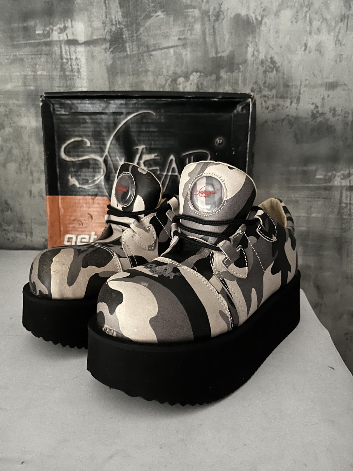 SWEAR London Vintage Swear Alternative Truck Platform Shoes | Grailed