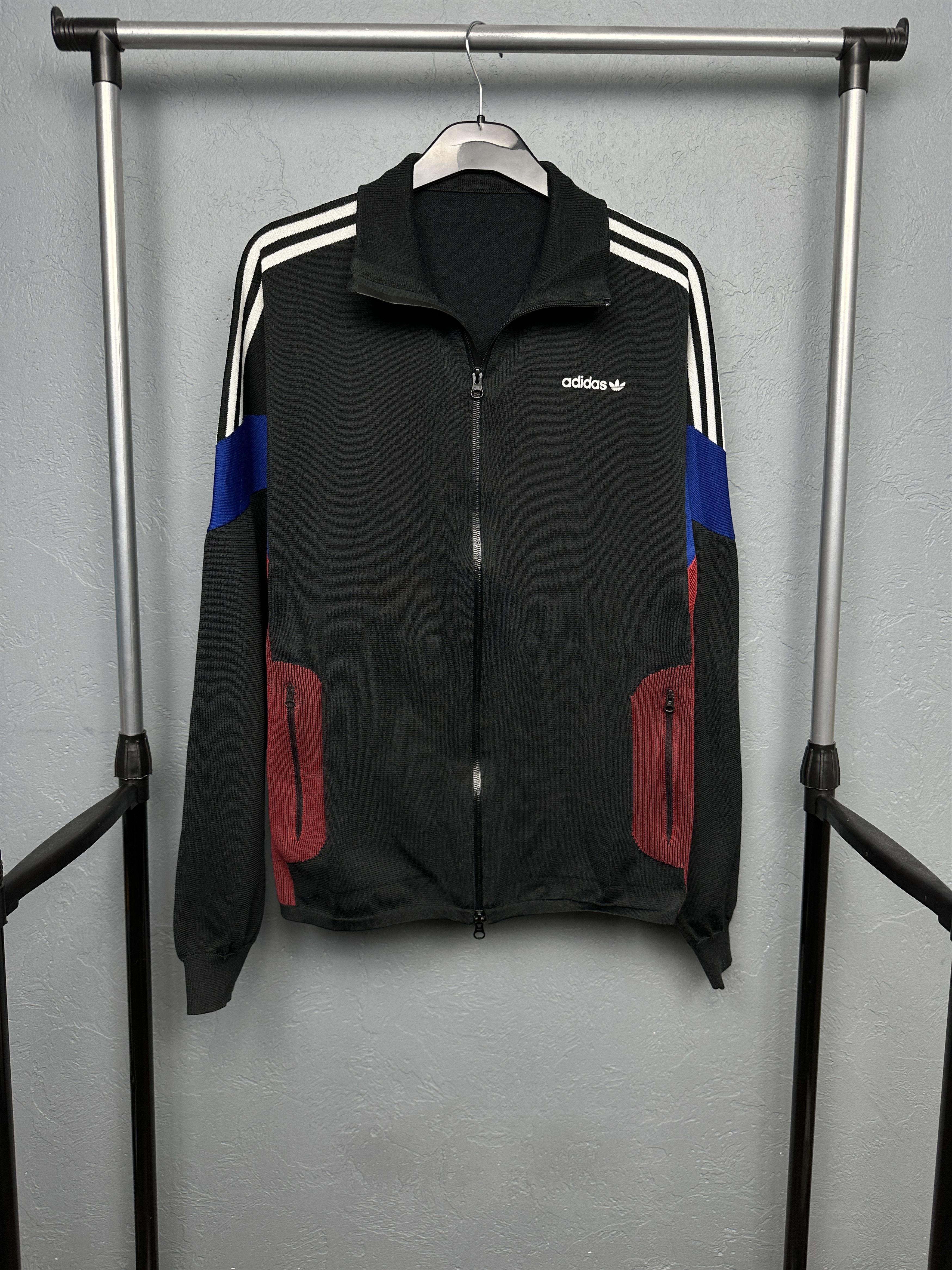 Adidas Adidas Vintage Style Mens Track Top Jacket Size US L / EU 52-54 / 3 - 1 Thumbnail