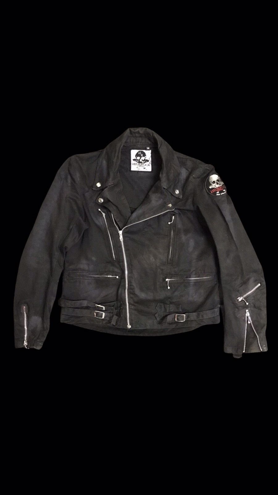 Japanese Brand HIDEROCK Japan Seditionaries Faded Style Punk Jacket Size M / US 6-8 / IT 42-44 - 1 Thumbnail