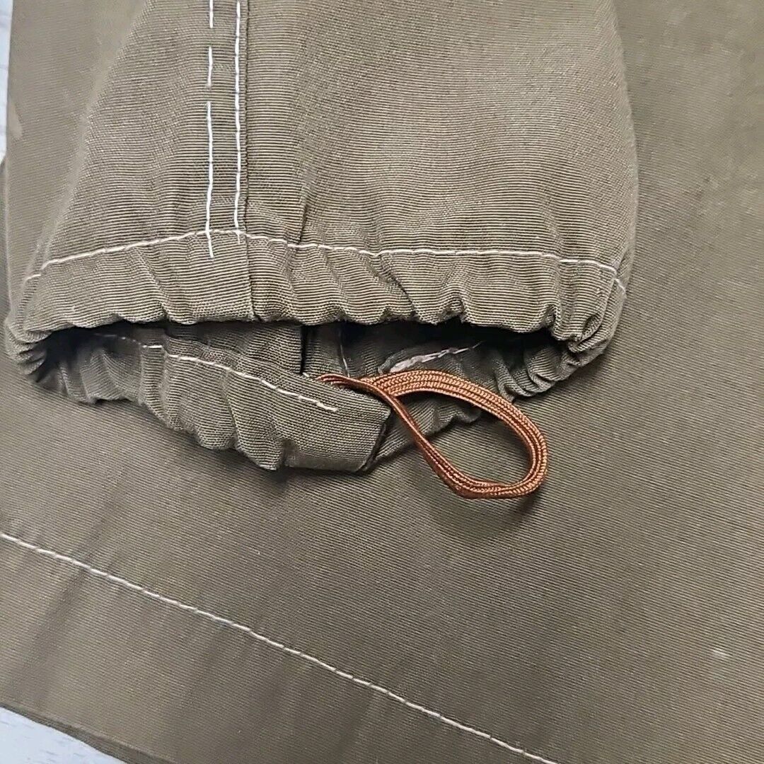 Vintage Polsport Lace Up Hoodie Mens S/M Khaki Canvas Pullover 1960s Size US S / EU 44-46 / 1 - 7 Thumbnail