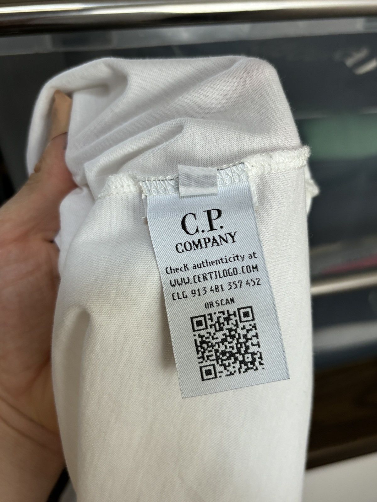 C.P. Company C.P. Company Big Logo T-Shirt Size US L / EU 52-54 / 3 - 7 Thumbnail