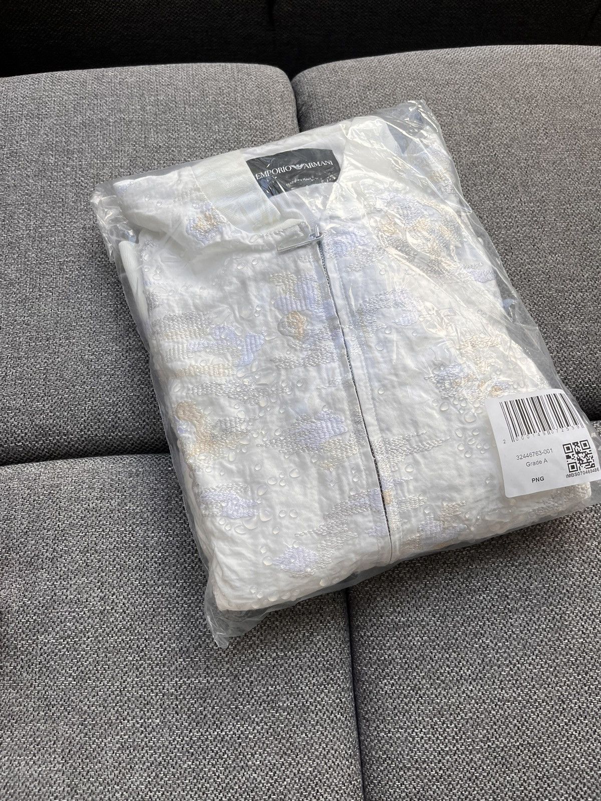 Emporio Armani Emporio Armani White Jacket Size US S / EU 44-46 / 1 - 2 Thumbnail