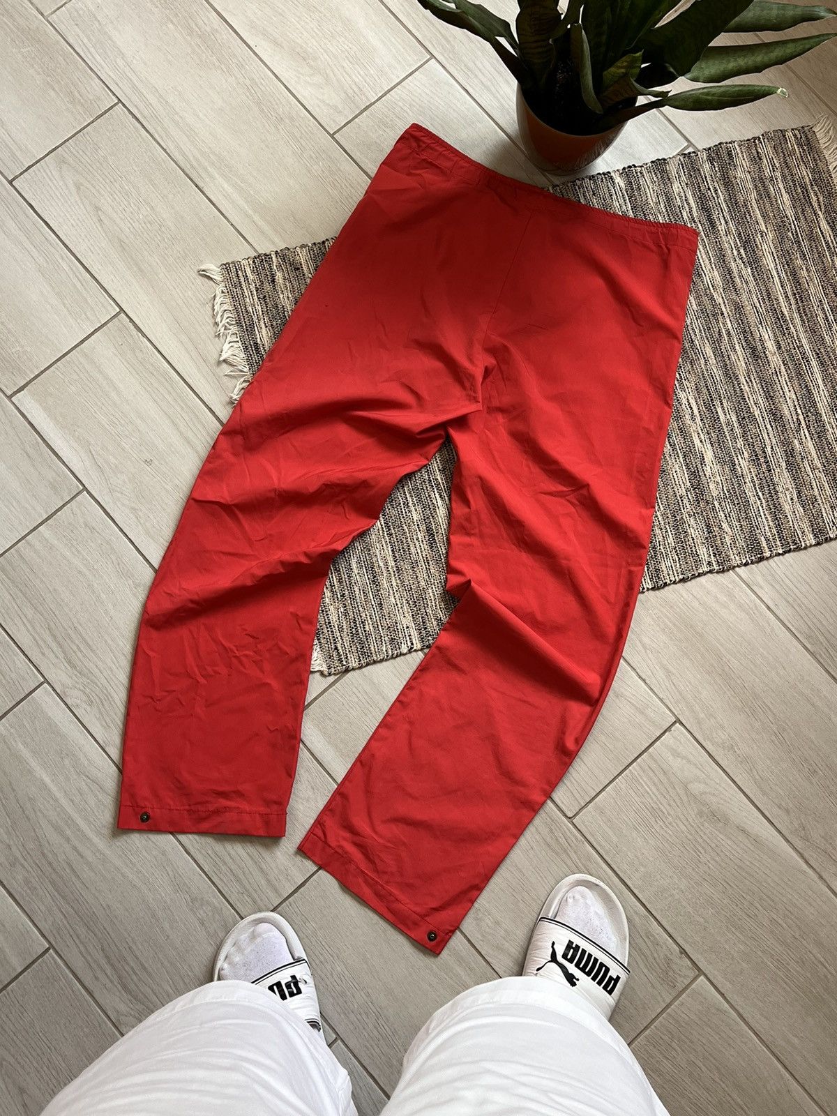 Fjallraven × Vintage Vintage FjallRaven jacket and pants nylon suit red workwear Size US M / EU 48-50 / 2 - 5 Thumbnail
