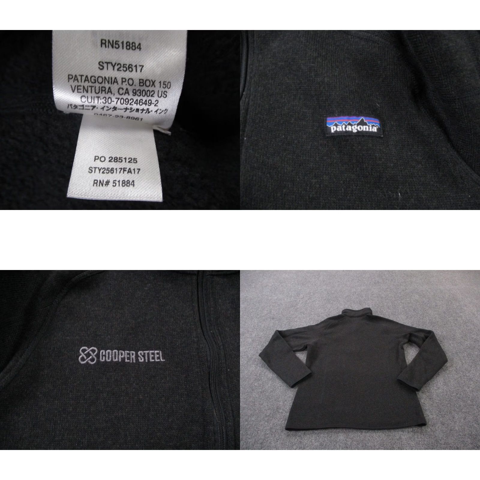 Patagonia Patagonia Jacket Women M Black Better Sweater Fleece Jumper Hiking Camping 25617 Size M / US 6-8 / IT 42-44 - 8 Thumbnail