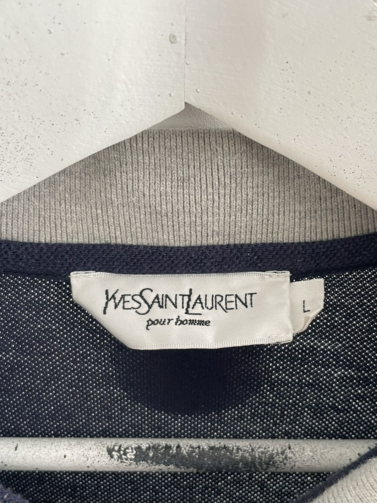 Yves Saint Laurent Vintage Yves Saint Laurent 90’s Polos T-Shirt RAEE Size US L / EU 52-54 / 3 - 8 Thumbnail
