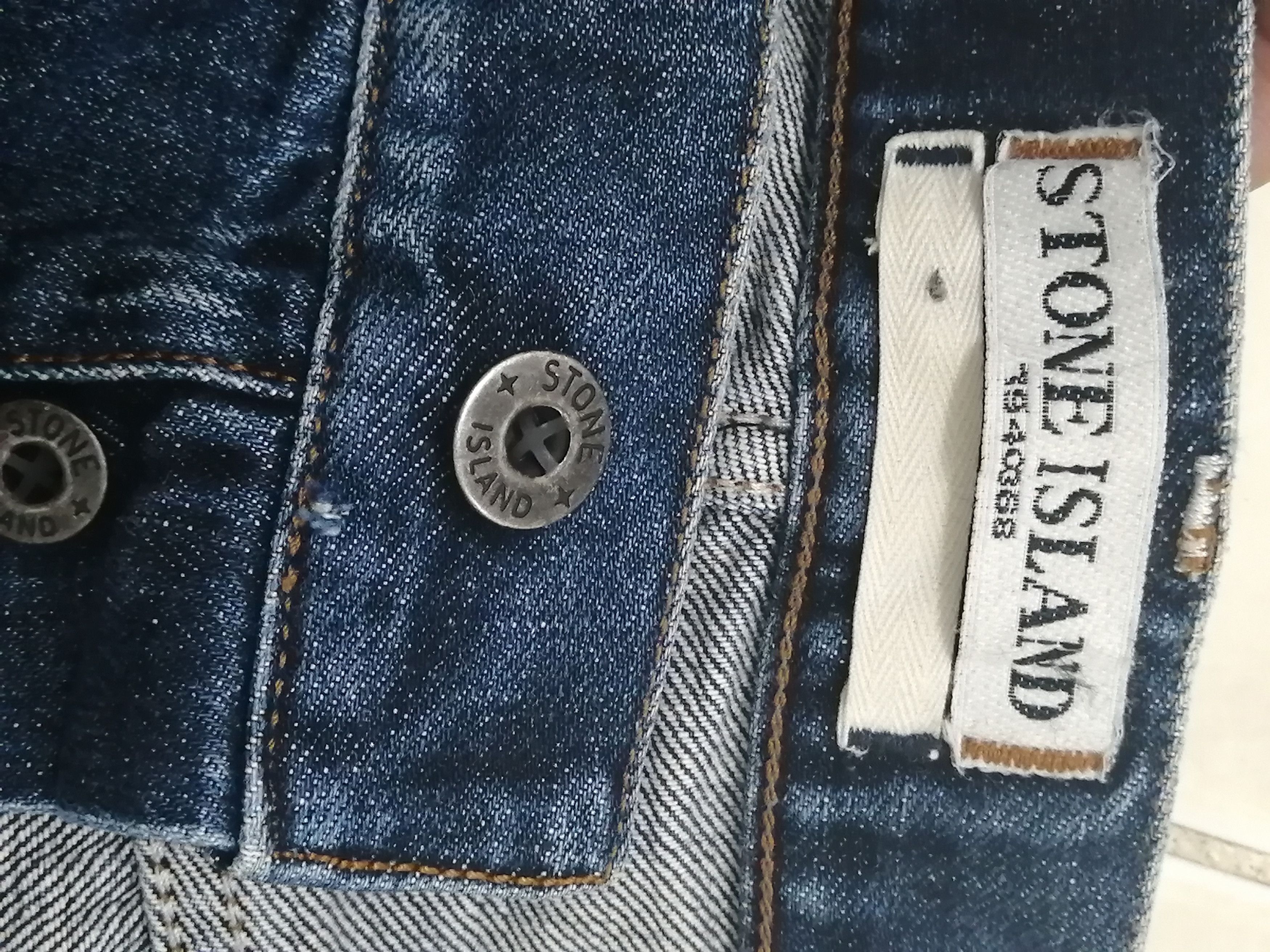 Designer × Stone Island Stone Island Buttonfly Jeans Size US 34 / EU 50 - 12 Thumbnail