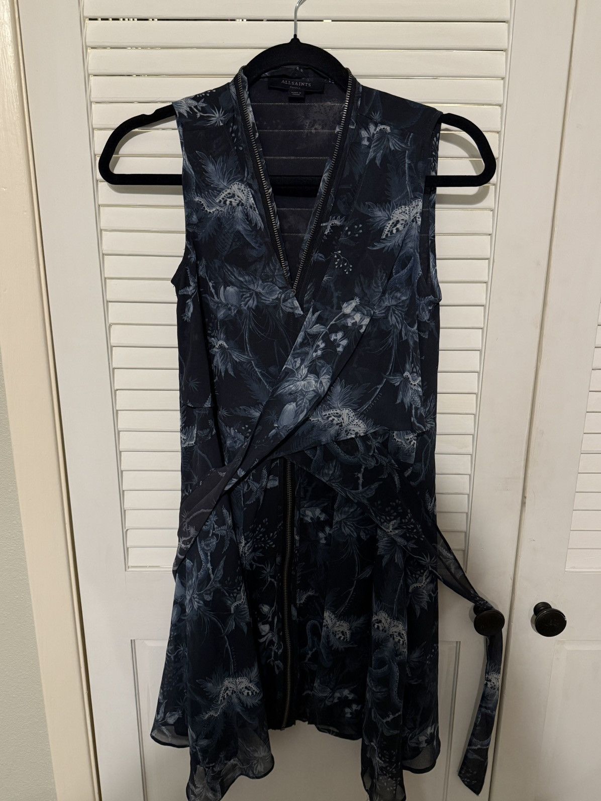 Allsaints Allsaints Jayda Wrap Dress Size S / US 4 / IT 40 - 1 Thumbnail