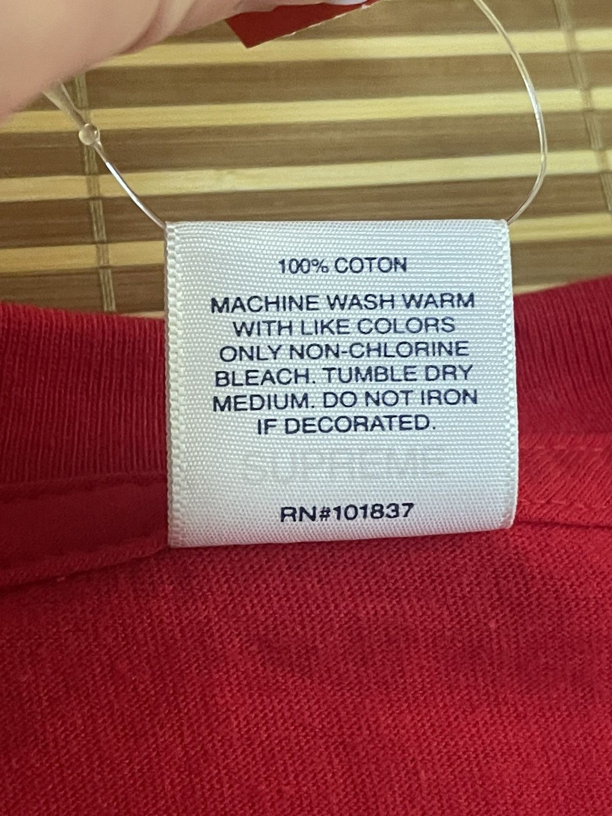 Supreme Supreme creeper graphic print crew neck tee T-SHIRT red new Size US M / EU 48-50 / 2 - 4 Thumbnail