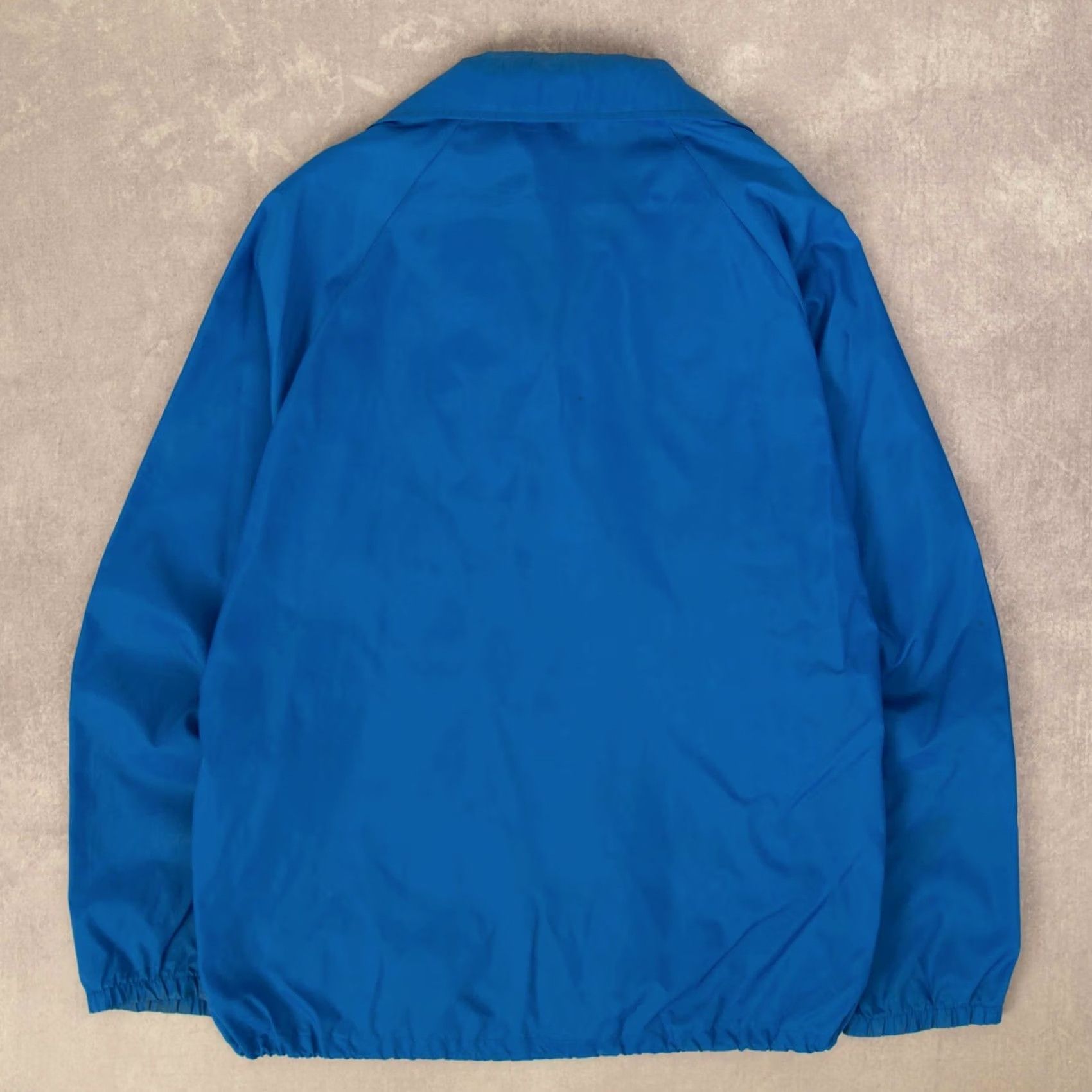 Vintage VINTAGE MVP Coach Jacket Mens Blue Nylon 90s Short Sleeve? Size US M / EU 48-50 / 2 - 2 Thumbnail