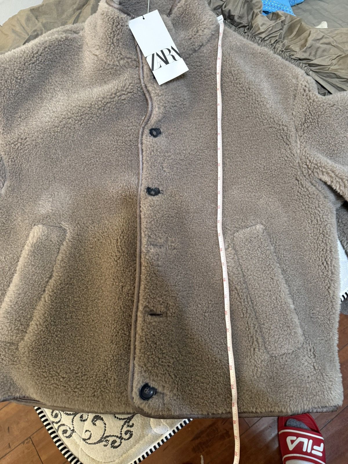 Zara FLEECE JACKET SPECIAL EDITION Size US L / EU 52-54 / 3 - 17 Thumbnail