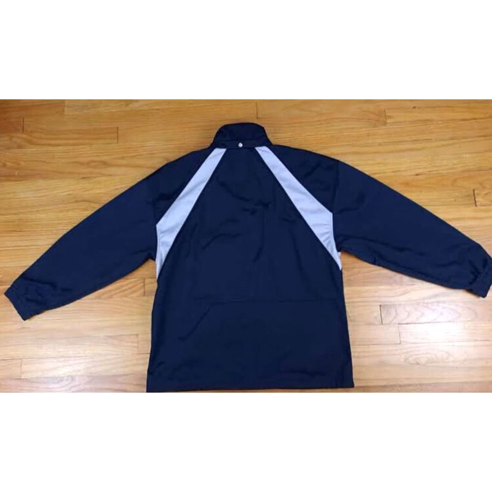 O'Neill VINTAGE Shaquille O'Neil Full Zip Track Warm-Up Top Sweatshirt Men M Black Shaq 29in long 24in chest Size US M / EU 48-50 / 2 - 6 Thumbnail