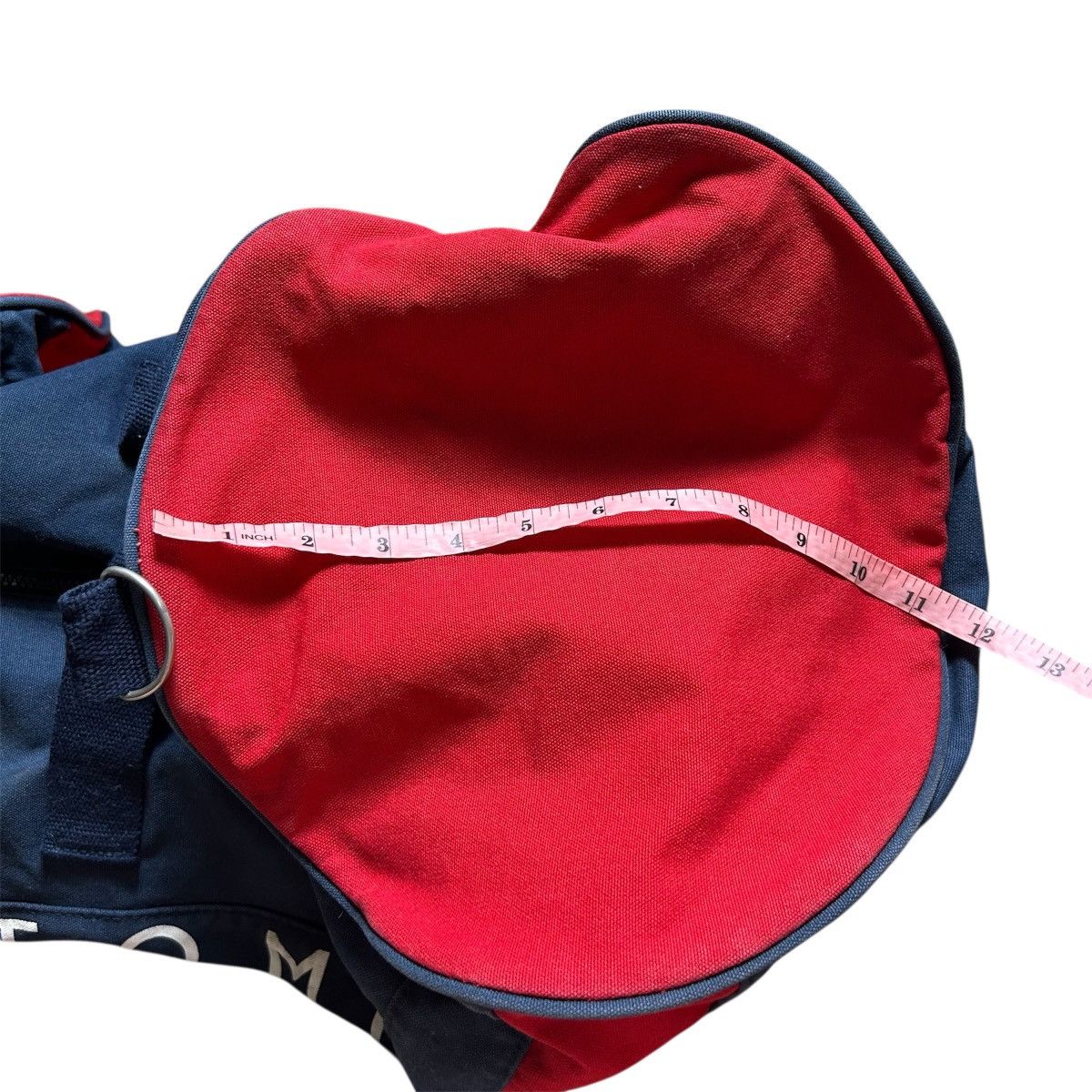 Tommy Hilfiger Vintage Tommy Hilfiger Big Logo Duffel Bag Size ONE SIZE - 13 Thumbnail