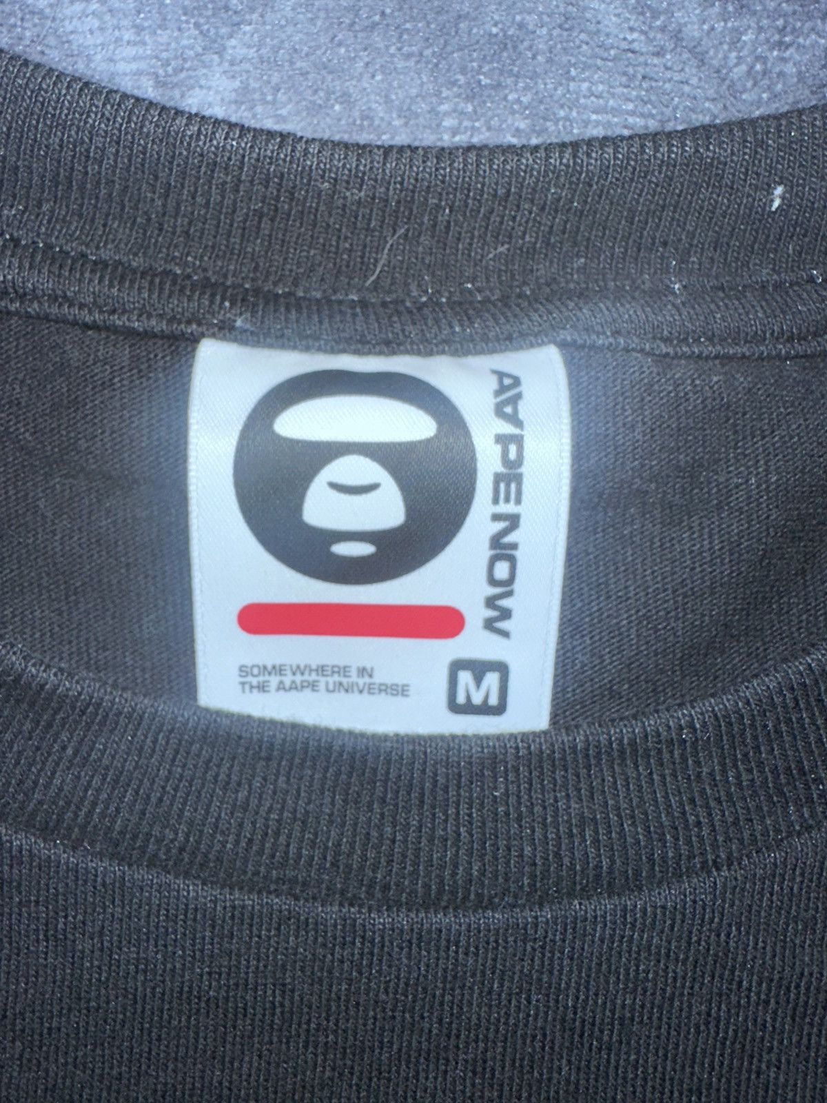 Aape aape monochrome logo shirt Size US M / EU 48-50 / 2 - 6 Thumbnail