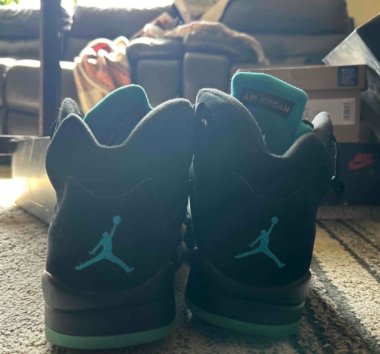 Jordan Brand Jordan 5s aqua Size US 13 / EU 46 - 4 Thumbnail