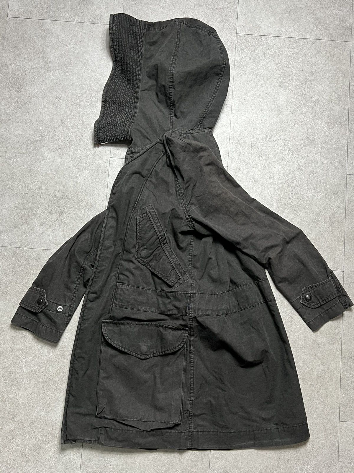 CABANE de ZUCCa × Issey Miyake × Zucca Zucca Hybrid Mods Coat Jacket Size US S / EU 44-46 / 1 - 2 Thumbnail