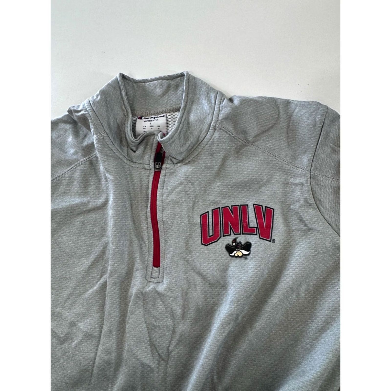 Champion Champion UNLV Rebels Zip SWEATER Large L Men’s Shirt Size US L / EU 52-54 / 3 - 4 Thumbnail