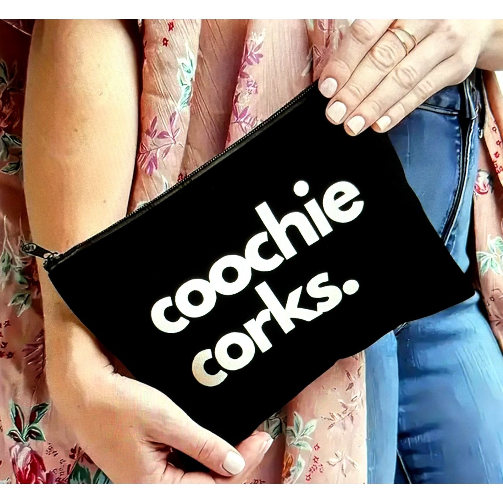 Other Canvas Chic Tampon Makeup Drug Receipts Storage Bag Size ONE SIZE - 4 Thumbnail