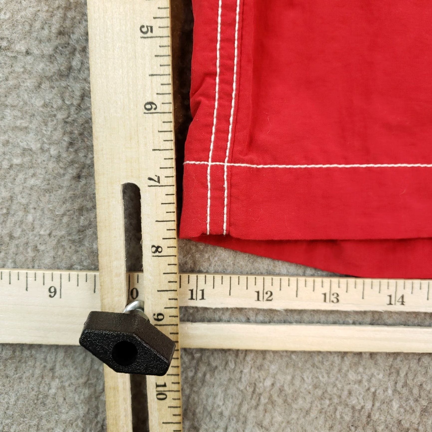 Polo Ralph Lauren VINTAGE Polo Ralph Lauren Board Shorts Mens Large Red Nylon Mesh Lined Drawstring Pockets Swimwear Size US L / EU 52-54 / 3 - 3 Thumbnail