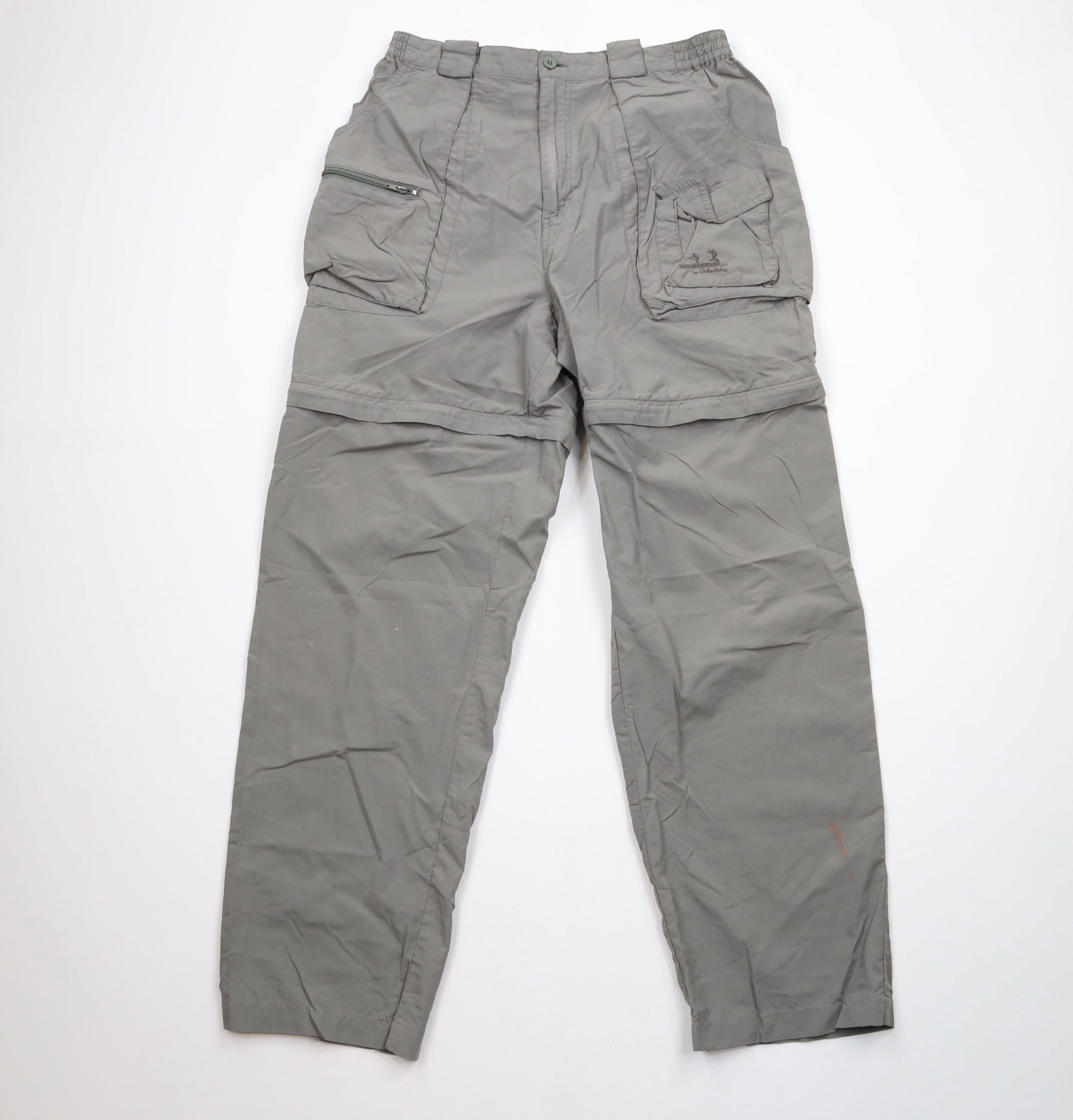 Cabelas × Vintage Vintage Cabelas Guidewear Convertible Pants Shorts Gray Size US 36 / EU 52 - 1 Thumbnail