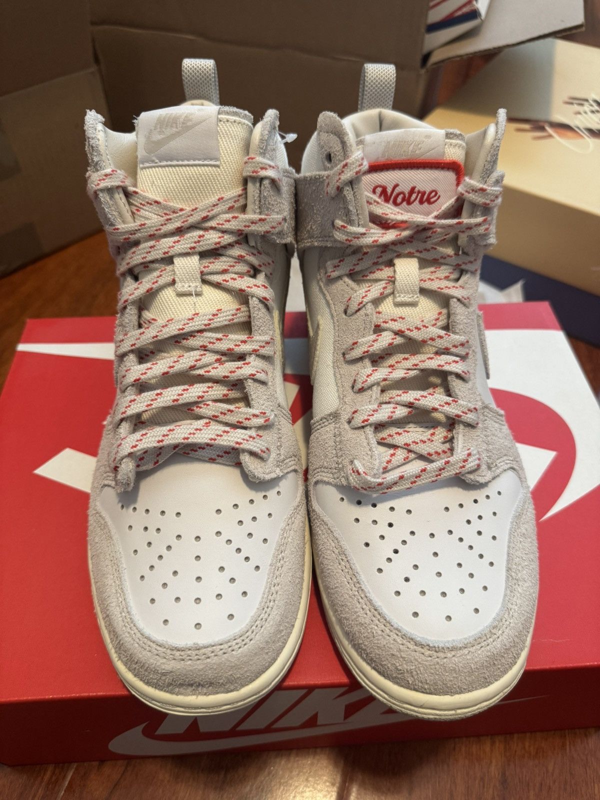 Nike NOTRE x NIKE DUNK HI EXCLUSIVE Size US 8 / EU 41 - 2 Thumbnail