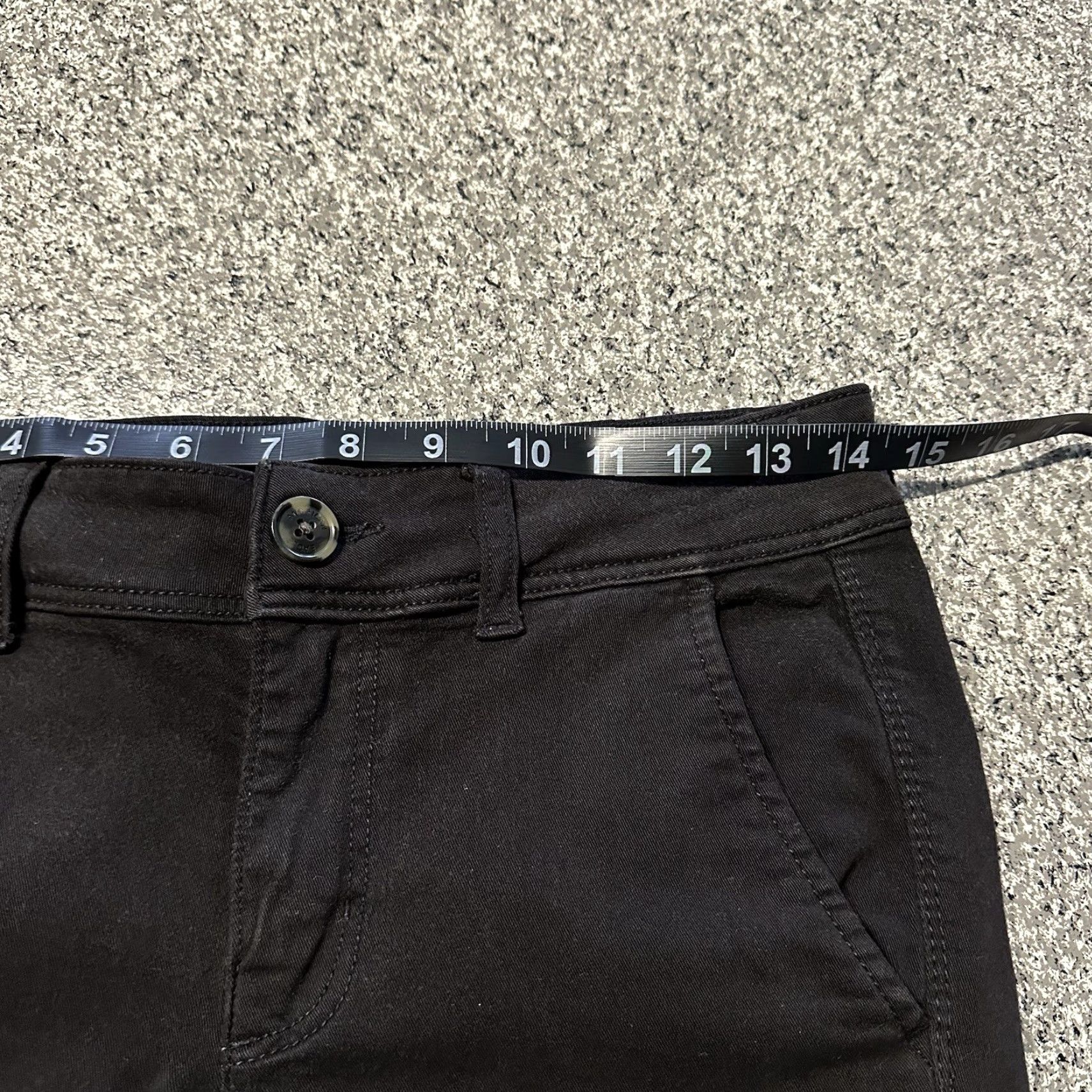 American Eagle Outfitters American Eagle Outfitters Pants Womens 6 Regular 28x30 Bootcut Chino Black Y2K Black Size 28" / US 6 / IT 42 - 7 Thumbnail