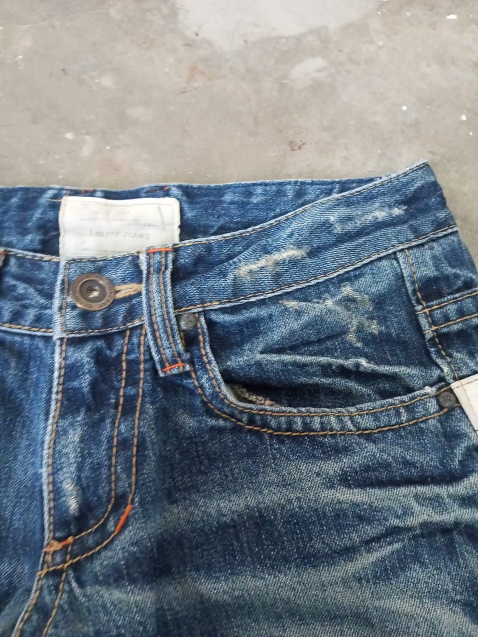 Hysteric Glamour A06 Lolita by Concert Club Flare Jeans Size 31" - 12 Thumbnail