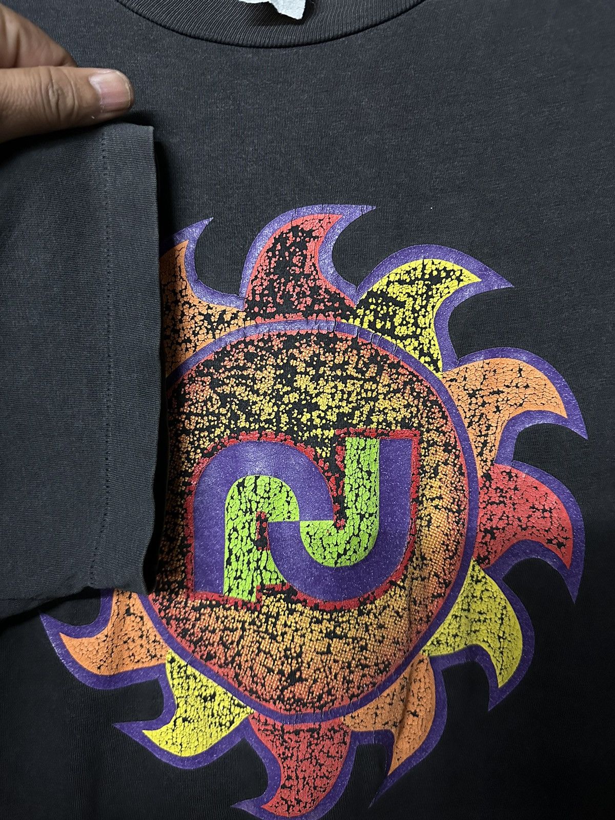 Freshjive Thrashed Vintage 90s Fresh Jive Raw Vibes Sun Faded Tee Size US XL / EU 56 / 4 - 5 Thumbnail