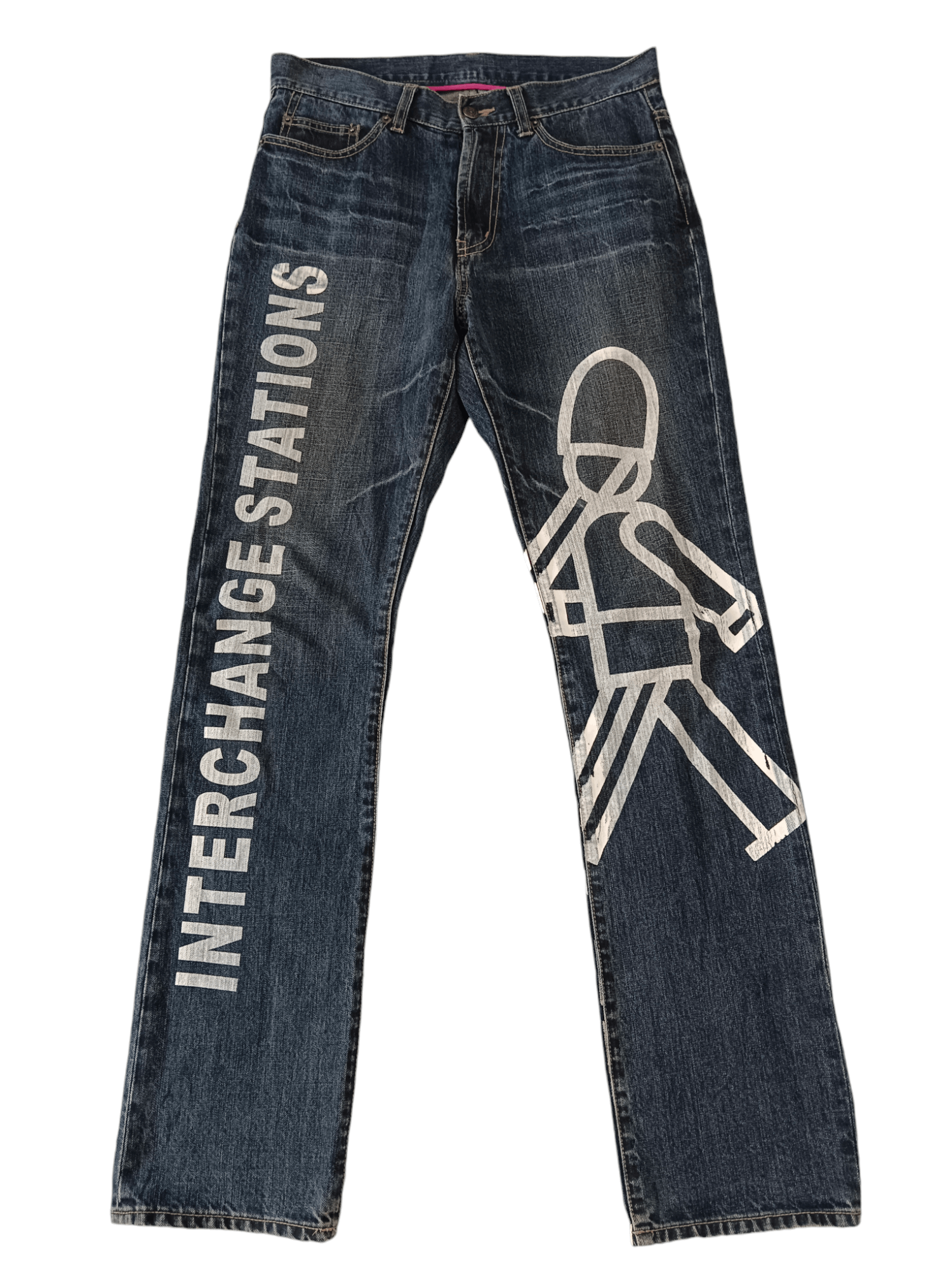 🔥Rere Design🔥PPFM Seditionaries Printed Denim