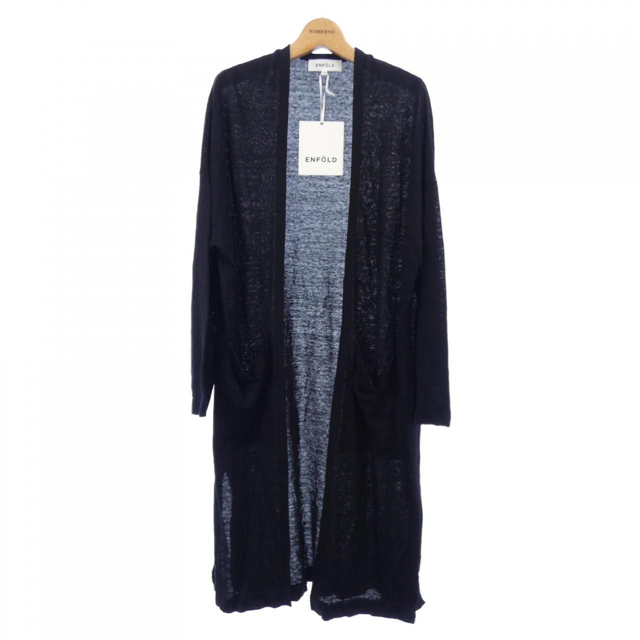 Other Other ENFOLD Cardigan Textile Tops 300CS370-2320 DUTY FREE for USA Size ONE SIZE - 1 Thumbnail