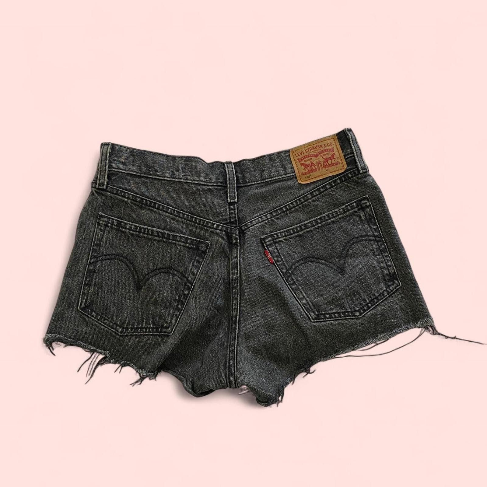 Other Black Levi’s 501 denim summer shorts Size 27" / US 4 / IT 40 - 5 Thumbnail