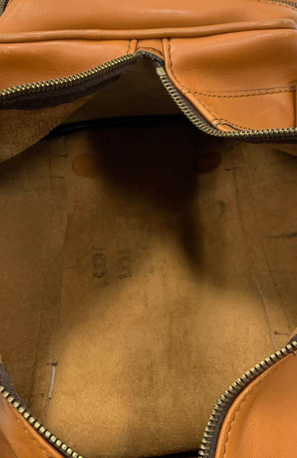Other RARE 70s Condor British Tan Leather Duffel - Carry-On Gem Size ONE SIZE - 5 Thumbnail