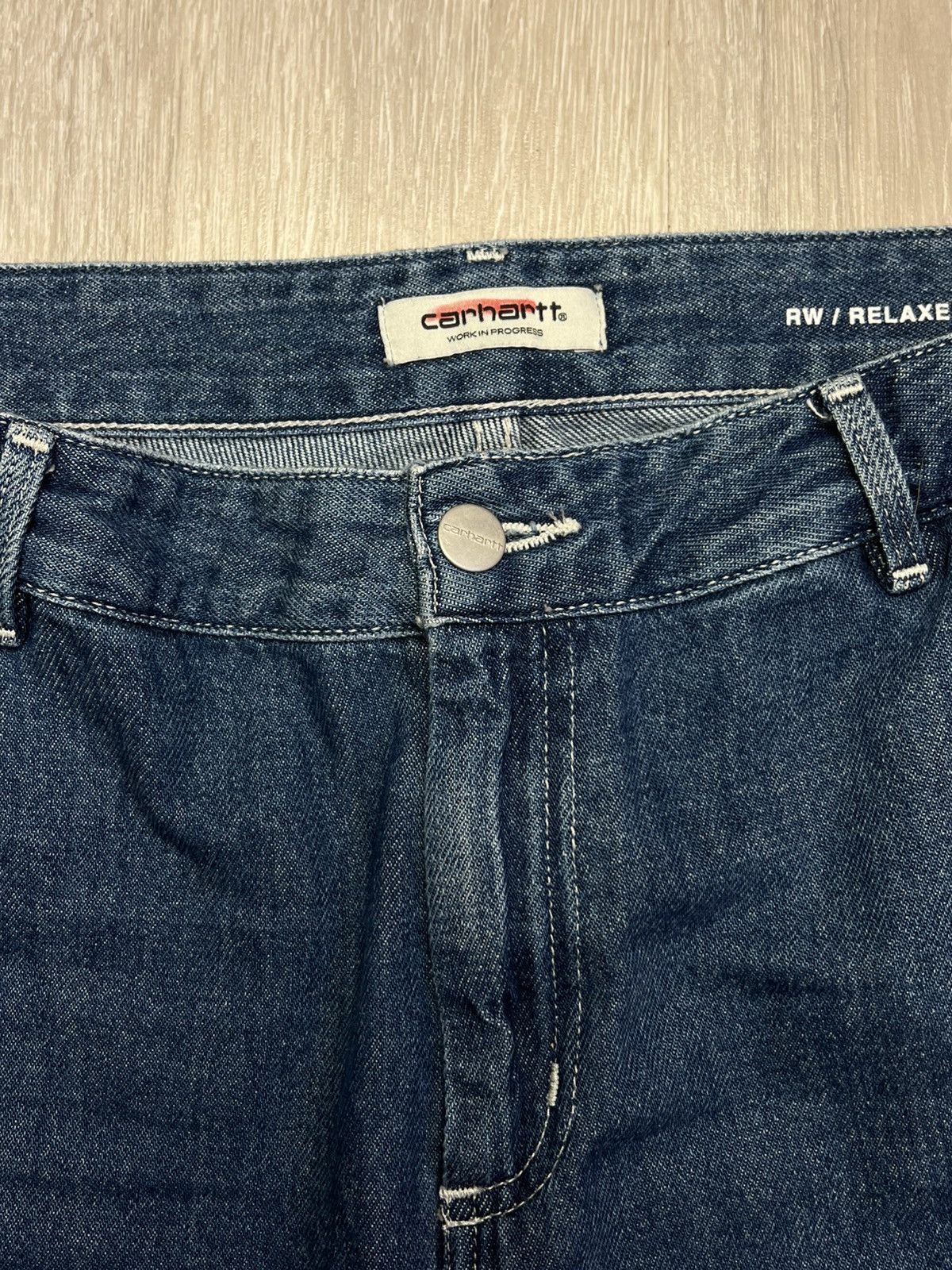 Carhartt Carhartt white label carpenter jeans baggy skater grunge Size US 28 / EU 44 - 6 Thumbnail