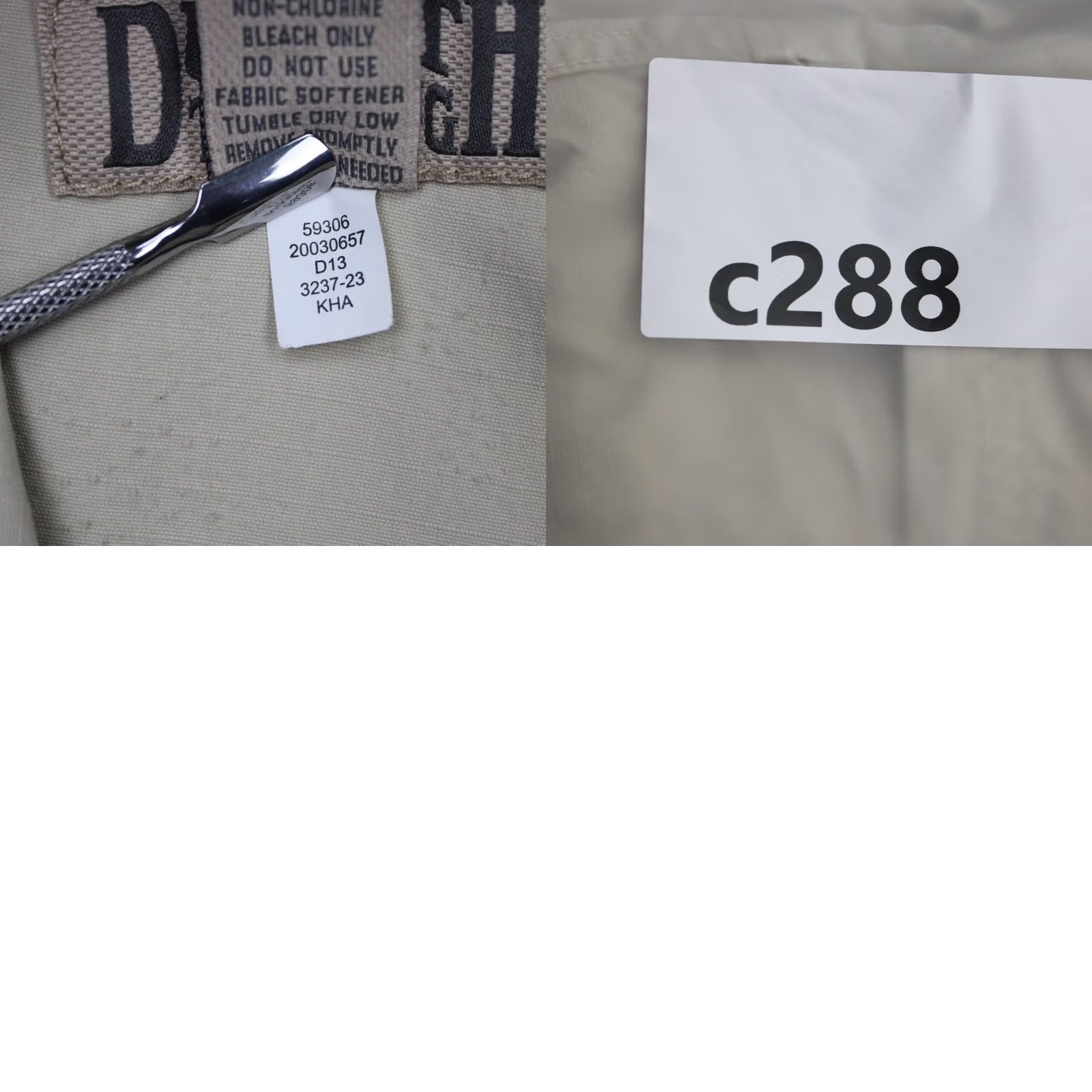 Duluth Trading Company Duluth Trading Co. Armachillo Pants Cargo Nylon Beige L 34x30 Men Regular Ripstop Belted Pockets 30 Inseam Size US 33 - 10 Thumbnail