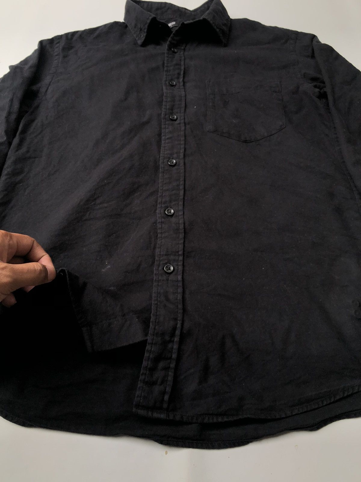 If Six Was Nine × Japanese Brand × Yohji Yamamoto Japanese Uniqlo Button Shirt Tee Size US M / EU 48-50 / 2 - 2 Thumbnail