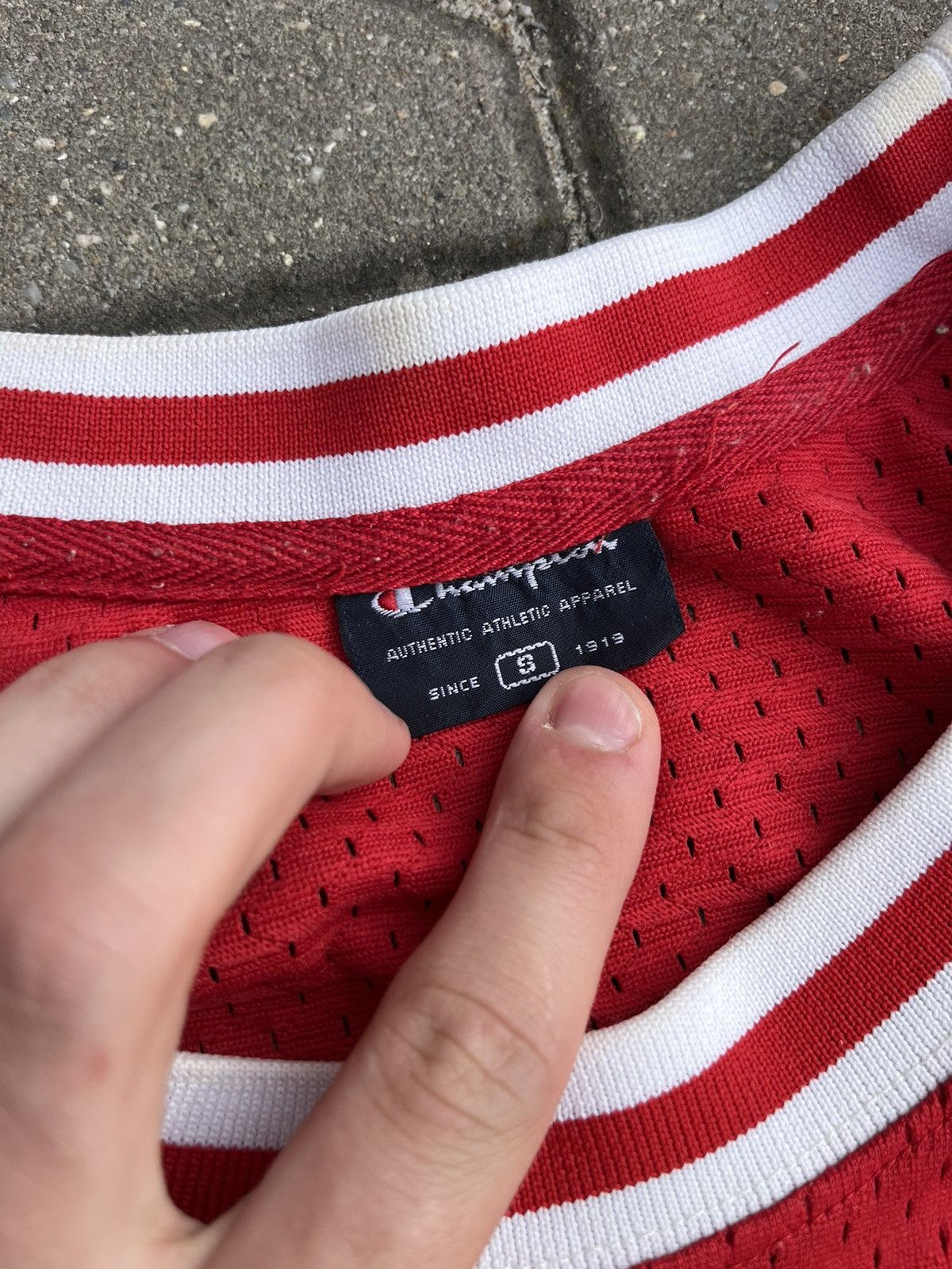 Champion × NBA × Vintage Jersey champion vintage Pippen 33 1991/1992 rare Size US S / EU 44-46 / 1 - 6 Thumbnail