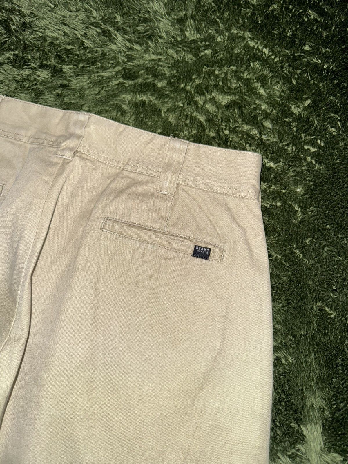 Beams Japan [M] BEAMS HEART JAPAN cotton chino pants washed beige Size US 31 - 10 Thumbnail
