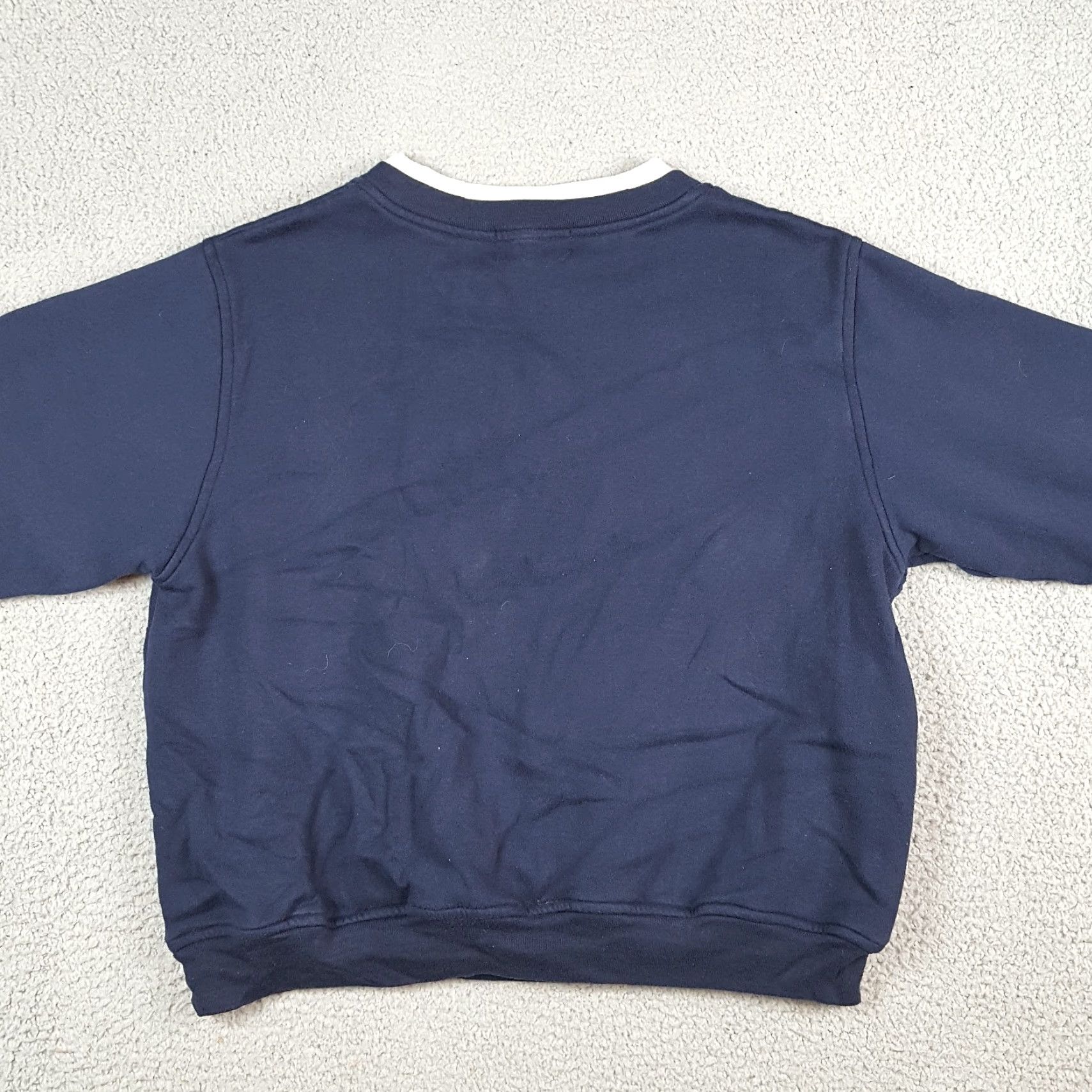 Vintage VINTAGE Shenanigans Sweatshirt Flower Vase Floral Nature Sz Petite L Crewneck Pullover Blue 90s College University Floral Garden Athletic Womens Size L / US 10 / IT 46 - 4 Thumbnail