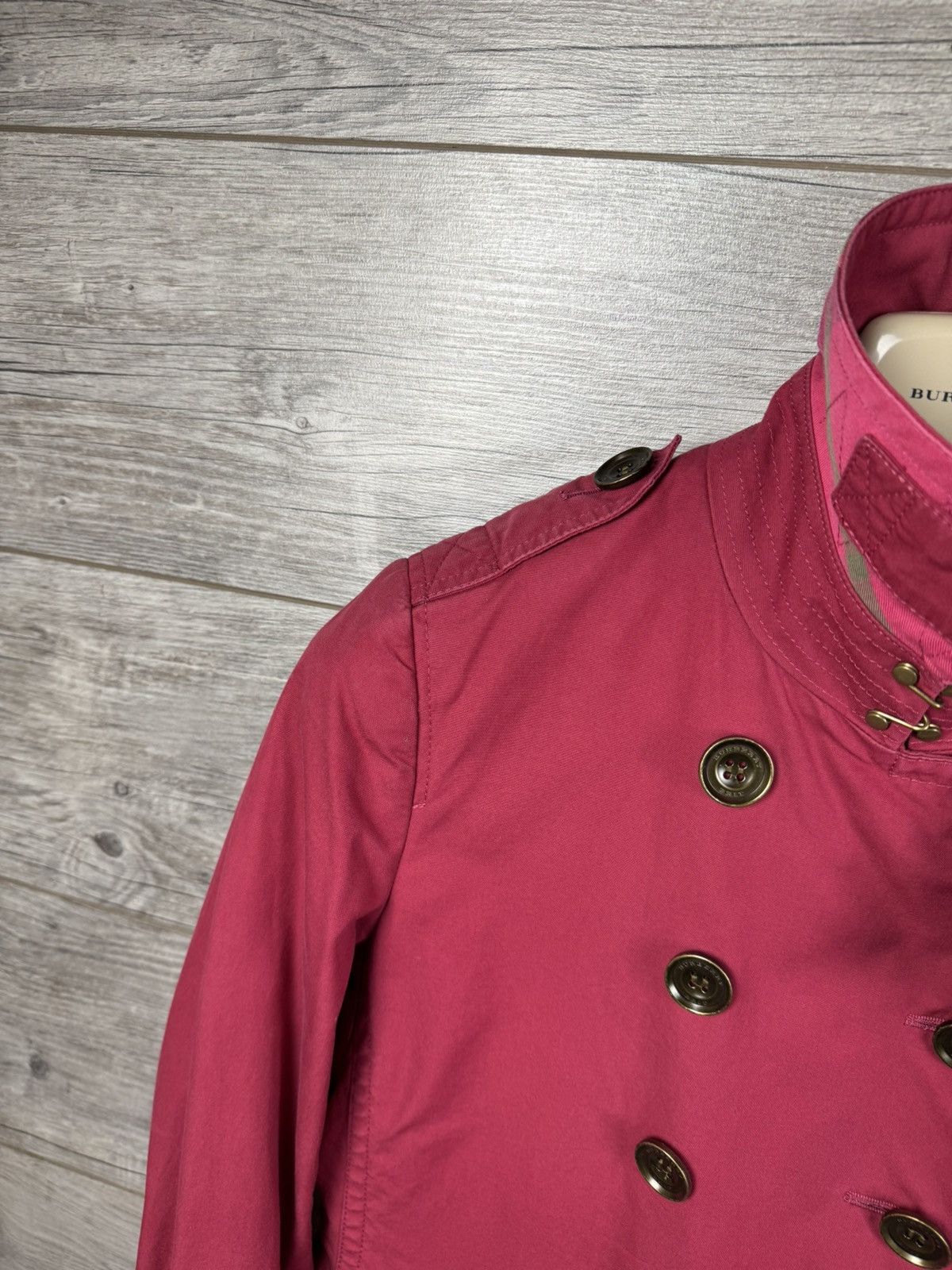 Burberry Burberry Brit Trench Vintage coat with checkered lining Size M / US 6-8 / IT 42-44 - 18 Thumbnail