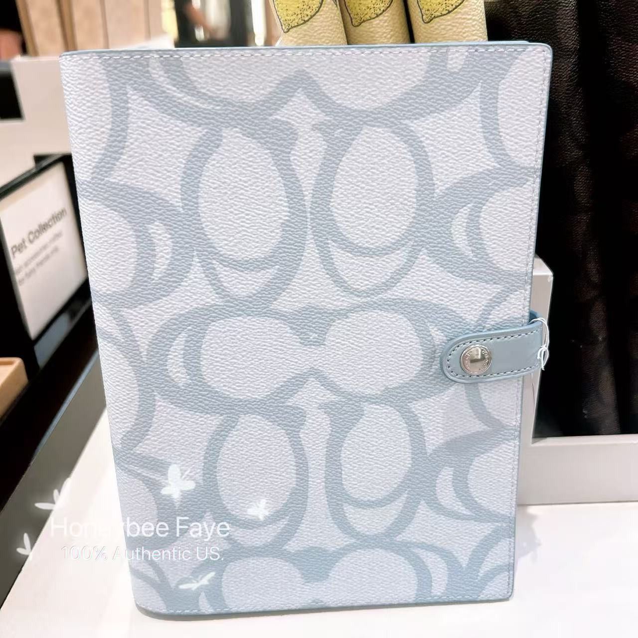Coach Coach Notebook In Sketch Signature Canvas CBI51 Size ONE SIZE - 1 Thumbnail