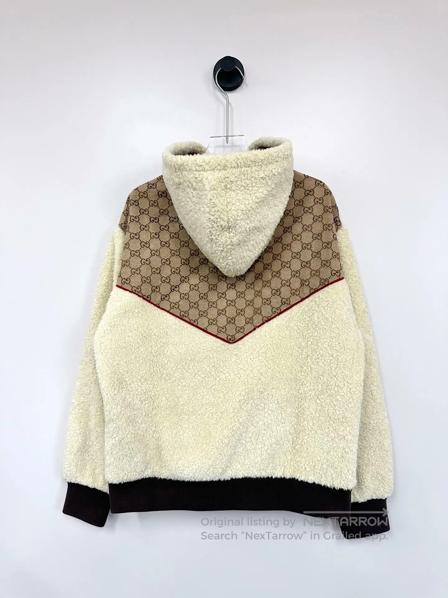 Gucci Guicci Camel Color Teddy Fleece Jacket with Monogram| Size US XS / EU 42 / 0 - 2 Thumbnail