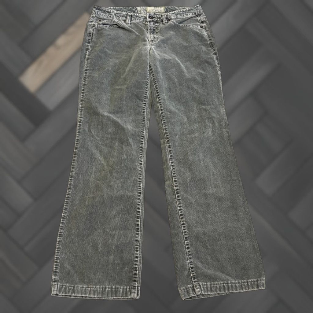 Ann Taylor Ann Taylor LOFT Corduroy Pants Womens 31x30 Original Boot Gray Casual Stretch - Bootcut - Regular - Pants - Gray - Ann Taylor LOFT - Corduroy - 31x30 Size 24" / US 00 / IT 34 - 1 Thumbnail