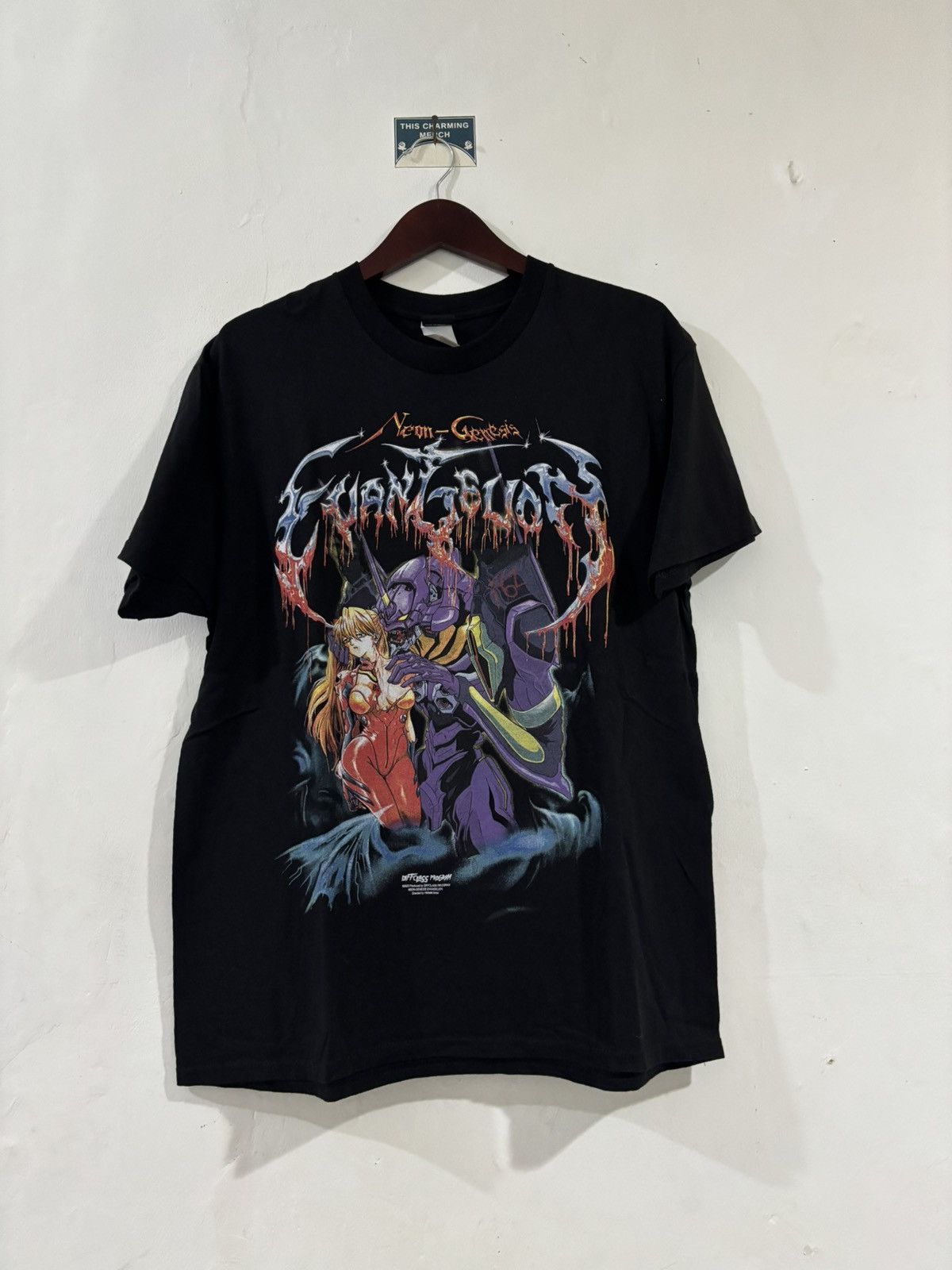 Anime × Japanese Brand BOOTLEG EVANGELION INSPIRED BY OBITUARY Size US L / EU 52-54 / 3 - 1 Thumbnail