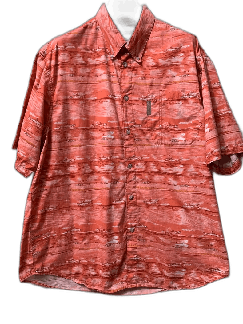 Vintage Columbia Men's Hawaiian Short Sleeve Shirt Size US L / EU 52-54 / 3 - 1 Thumbnail