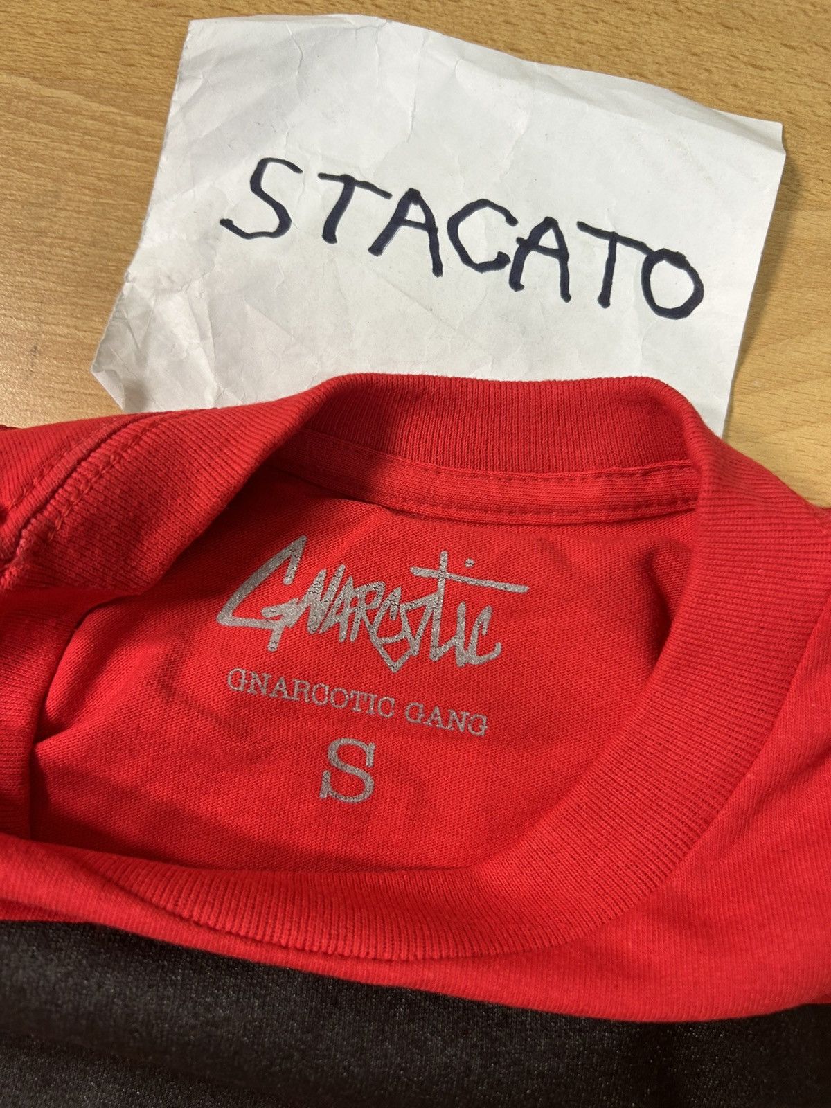 Gnarcotic × Japanese Brand Gnarcotic Naruto Sasuke Tee Red Size US S / EU 44-46 / 1 - 4 Thumbnail