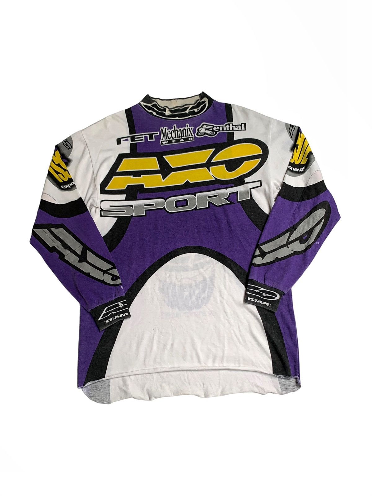 Gear for Sports × Sports Specialties Vintage 90s AXO Sport Dye MAX AMA PRO Motocross Jersey Size US M / EU 48-50 / 2 - 2 Thumbnail