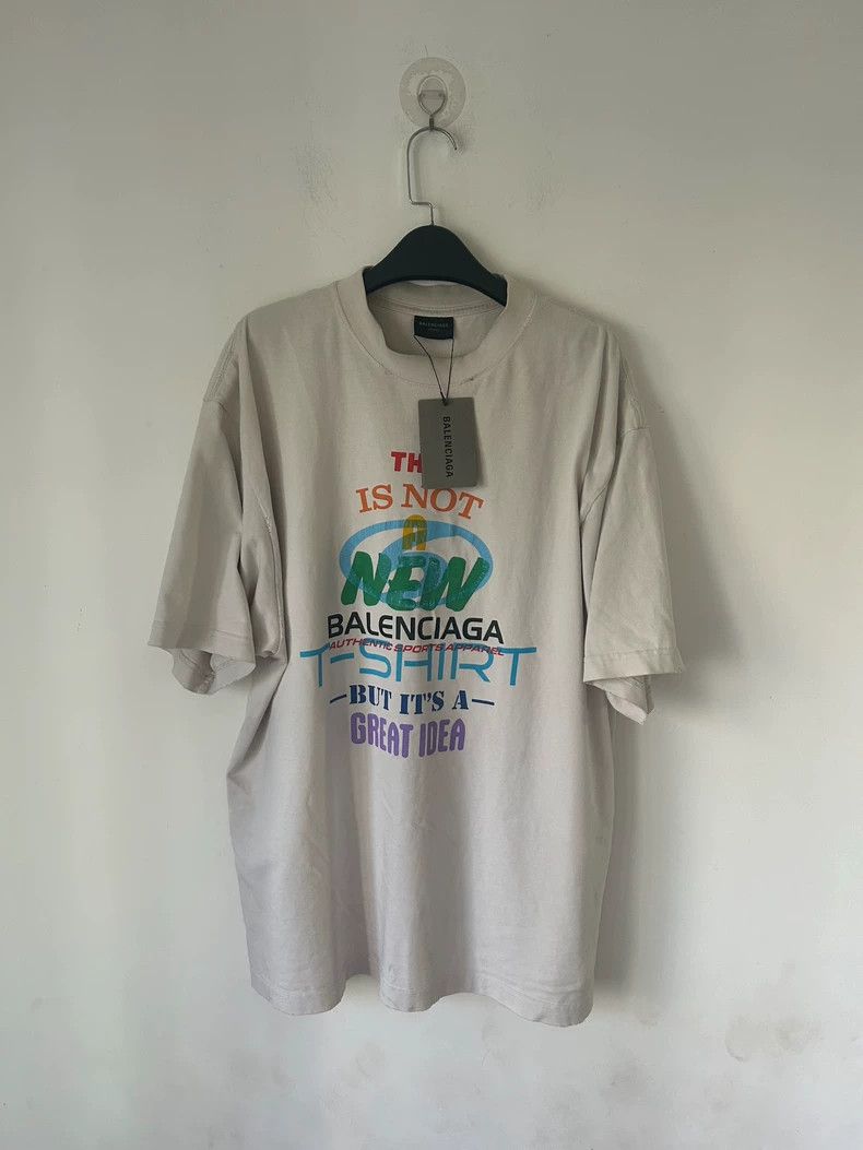 Balenciaga Balenciaga 25 New Logo Short Sleeve T-shirt | Grailed
