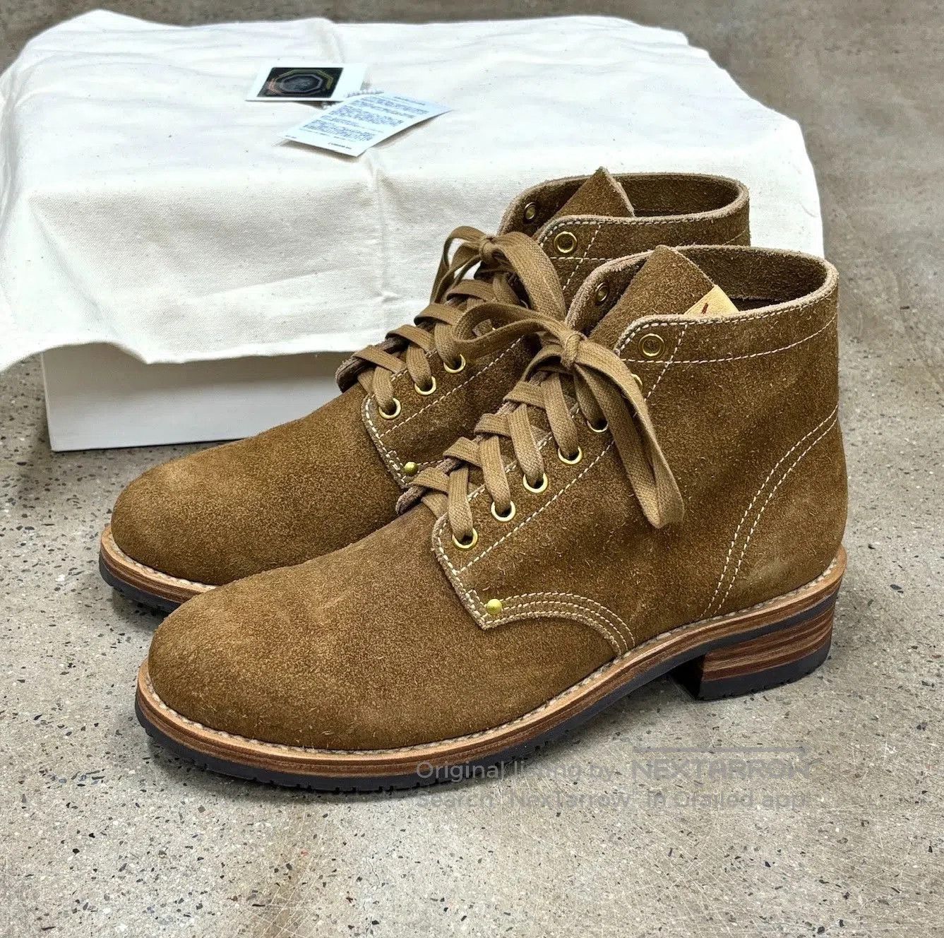 Visvim Visvim 17AW Brigadier Vibram Camel Boots. Size US 10 / EU 43 - 1 Thumbnail