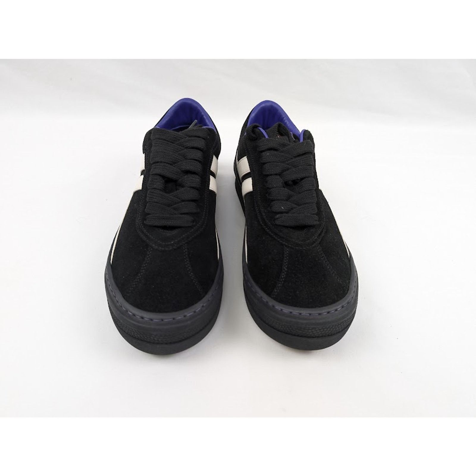 Lanvin o1rshd1 High Sole Low-Top Sneakers in Black/Off White Size US 13 / EU 46 - 9 Thumbnail