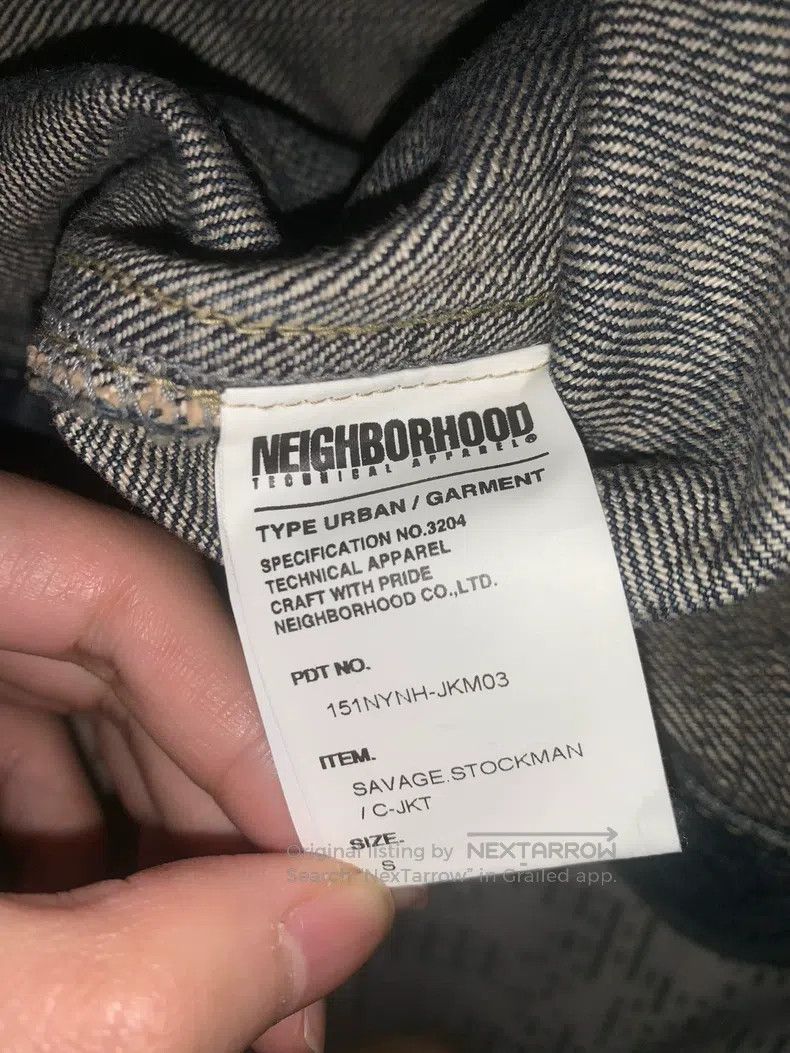 Neighborhood Neighborhood Denim Jacket Size US S / EU 44-46 / 1 - 4 Thumbnail